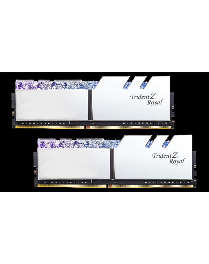 G.Skill Trident Z Royal Pamięc DDR4 32GB (2x16GB) 3000MHz CL16 1.35V XMP Srebrna główny