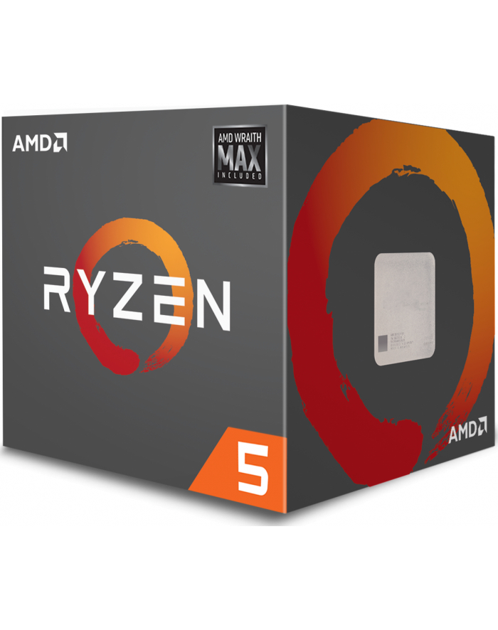 AMD Ryzen 5 2600X MAX (AM4) Processor (PIB) with Wraith Max thermal solution główny