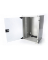 DIGITUS Szafa wisząca 10'' 9U 464x312x300mm, drzwi szklane, szara, zmontowana - nr 38