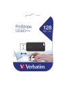 Flashdrive Verbatim PinStripe 128GB black - nr 39