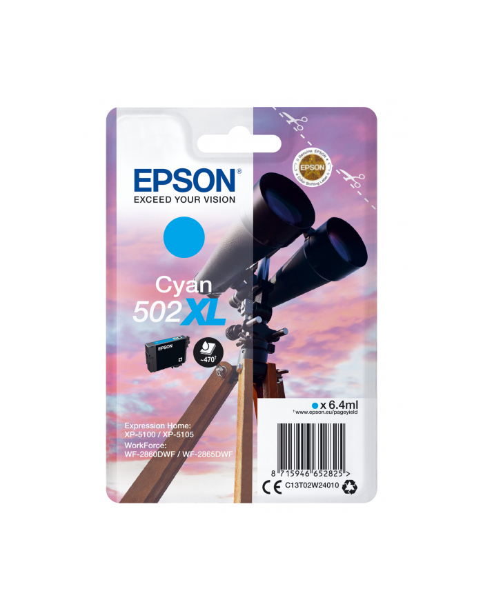 Tusz Epson Cyan 6,4 ml XP-5100 główny
