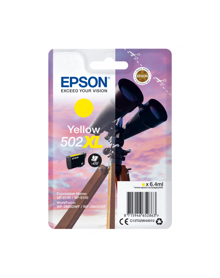 Tusz Epson Yellow 6,4 ml XP-5100 główny