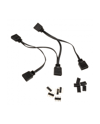 Akasa 4-in-1 RGB LED connector multiplier cable