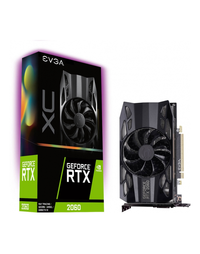 EVGA GeForce RTX 2060 XC GAMING, 6GB GDDR6, HDB Fan główny