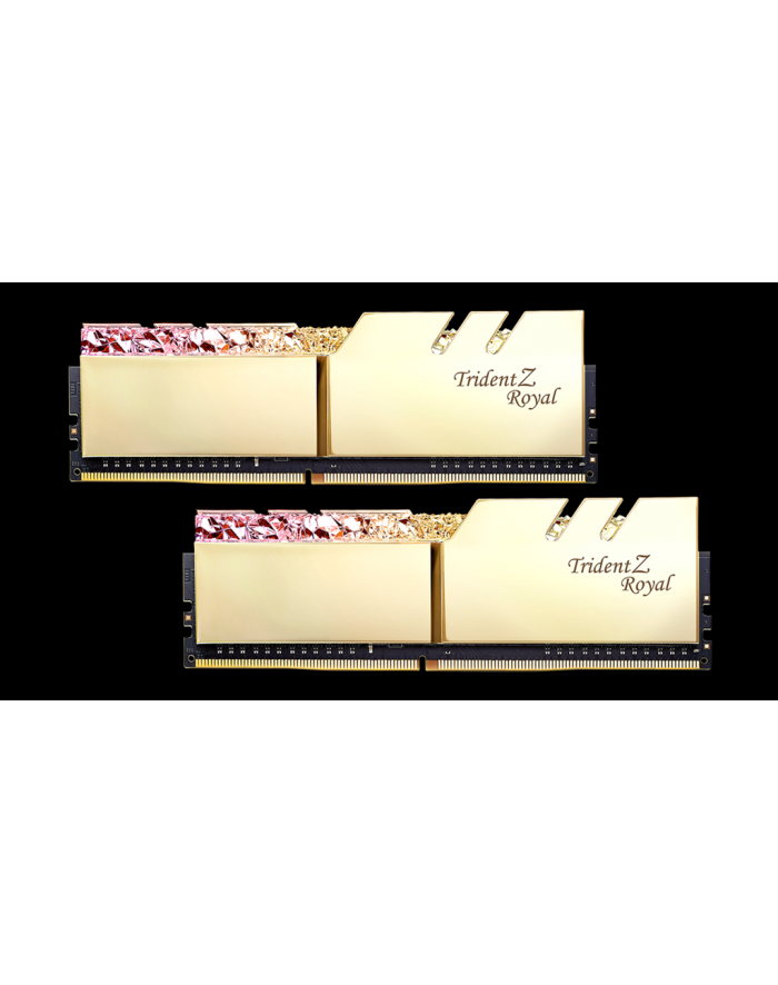G.Skill Trident Z Royal Pamięc DDR4 32GB (2x16GB) 3000MHz CL16 1.35V XMP Złota główny