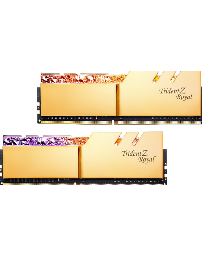 G.Skill Trident Z Royal Pamięc DDR4 32GB (2x16GB) 3200MHz CL16 1.35V XMP Złota główny