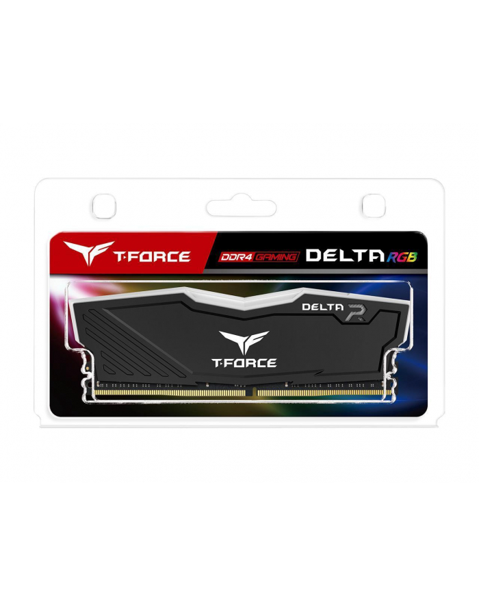 Team Group Delta RGB Pamięć DDR4 4GB 2666MHz CL15 1.2V Czarna główny