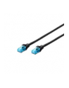DIGITUS Kabel patch cord UTP, CAT.5E, czarny, 10.0m, - nr 22