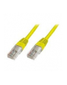 Kabel Digitus patch cord UTP, CAT.5E, żółty, 10m, - nr 9