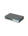 EXTRALINK KRIOS 4-port GbE Unmanaged 802.3AF/AT 150W PoE Switch + 1xRJ45 Up-Link - nr 12