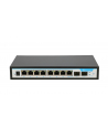 EXTRALINK PERSES 8-port GbE Unmanaged 802.3af/at PoE Switch + 2x SFP Up-Link - nr 17