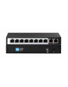 EXTRALINK PERSES 8-port GbE Unmanaged 802.3af/at PoE Switch + 2x SFP Up-Link - nr 21