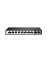 EXTRALINK PERSES 8-port GbE Unmanaged 802.3af/at PoE Switch + 2x SFP Up-Link - nr 22
