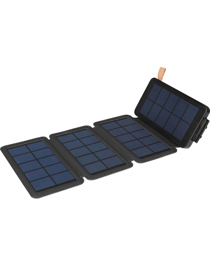 Sandberg Powerbank 12000 z 4-częsciowym panelem słonecznym główny