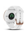 Garmin Vivomove HR Sport (Rose Gold with White Silicone Band) - nr 11