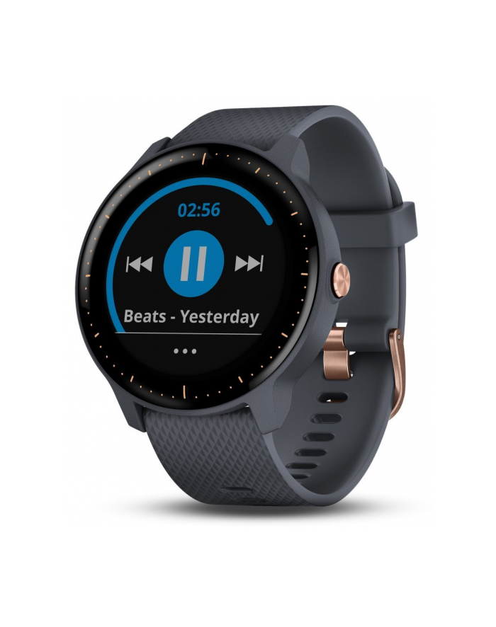 Garmin Vivoactive 3 Music (Granite Blue with Rose Gold Hardware) główny