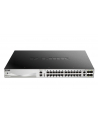 D-Link xStack 24X1000BASE-T, 2X10GBASE-T, 4XSFP+ Layer 3 Stackable  PoE (370W) - nr 13