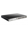 D-Link xStack 24X1000BASE-T, 2X10GBASE-T, 4XSFP+ Layer 3 Stackable  PoE (370W) - nr 24