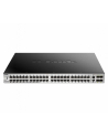 D-Link xStack 48X1000BASE-T, 2X10GBASE-T, 4XSFP+ Layer 3 Stackable  PoE (370W) - nr 24