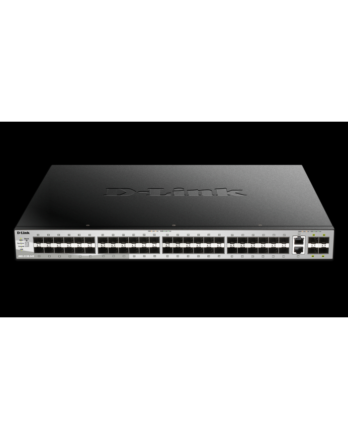 D-Link xStack 48XSFP, 2X10GBASE-T, 4XSFP+ Layer 3 Stackable Switch główny