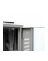 Netrack szafa serwerowa stojąca 22U/600x600mm (drzwi szklane)-szary ZŁOŻONA - nr 5