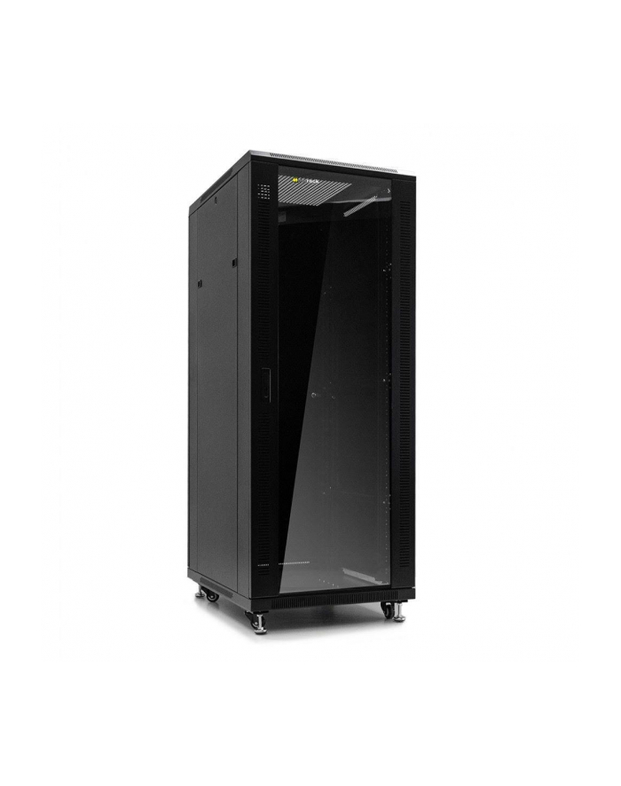 Netrack szafa serwerowa stojąca 32U/800x800mm (drzwi szklane)-czarny ZŁOŻONA główny