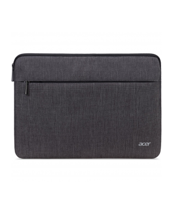 ACER PROTECTIVE SLEEVE DUAL TONE DARK GRAY WITH FRONT POCKET FOR 15.6''