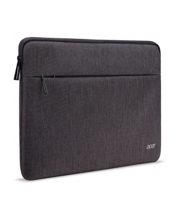 ACER PROTECTIVE SLEEVE DUAL TONE DARK GRAY WITH FRONT POCKET FOR 15.6''