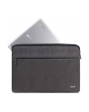ACER PROTECTIVE SLEEVE DUAL TONE DARK GRAY WITH FRONT POCKET FOR 15.6'' - nr 30