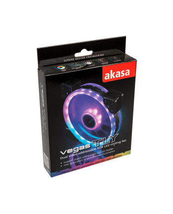 Akasa Wentylator Vegas TLY, 14cm RGB LED