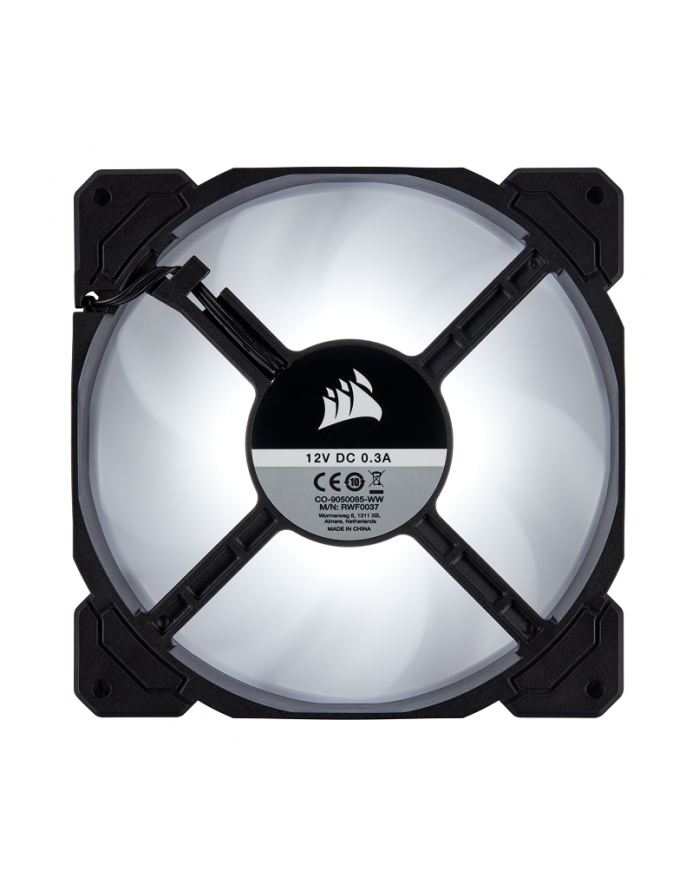 Corsair wentylator AF140 LED High Airflow Fan 140mm, low noise, single, white główny