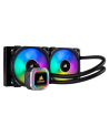 Corsair chłodzenie wodne H100i RGB PLATINUM CPU Cooler, 280mm x 120mm x 30mm - nr 1