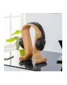 Maclean MC-815O Stojak na słuchawki drewniany, kolor jasny dąb OAK - nr 4
