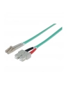 intellinet network solutions Intellinet Światłowód krosowy LC-SC duplex 1m 50/125 OM3 wielomodowy płaszcz 3mm - nr 7
