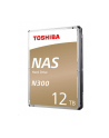 Dysk twardy Toshiba N300, 3.5'', 12TB, SATA/600, 7200RPM, 256MB cache, BOX - nr 9