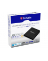 Verbatim Ultra HD 4K External Slimline Blu-ray Writer USB 3.1 with USB-C to A - nr 26