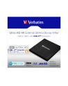 Verbatim Ultra HD 4K External Slimline Blu-ray Writer USB 3.1 with USB-C to A - nr 29