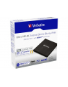 Verbatim Ultra HD 4K External Slimline Blu-ray Writer USB 3.1 with USB-C to A - nr 39