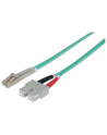 intellinet network solutions Intellinet Światłowód krosowy LC-SC duplex 1m 50/125 OM3 wielomodowy płaszcz 3mm - nr 25