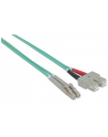 intellinet network solutions Intellinet Światłowód krosowy LC-SC duplex 1m 50/125 OM3 wielomodowy płaszcz 3mm - nr 26
