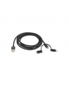 Lanberg kabel 3w1 USB-A(M)->MICRO-B(M)+Lightning(M)+USB-C(M) 2.0 1.8m Premium - nr 9