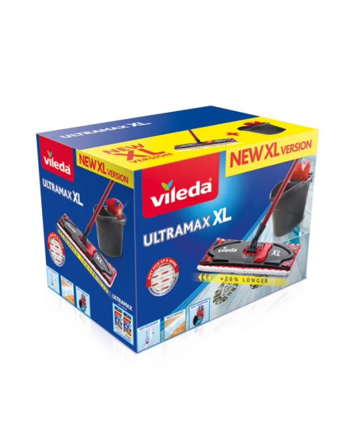 Mop Vileda Ultramax BOX XL | zestaw mop + wiadro z wyciskaczem główny