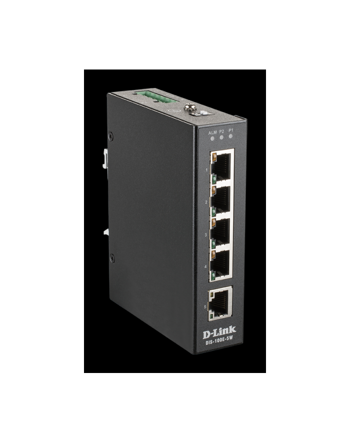 D-Link 5 Port Unmanaged Switch with 5 x 10/100 BaseT(X) ports główny
