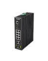 D-Link 12 Port L2 Industrial Smart Switch 10 x 1GBaseT (8 PoE 240W) & 2 X SFP - nr 1