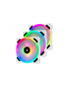 Corsair wentylator LL120 RGB LED Static Pressure, 120 mm, PWM, trójpak, biały - nr 2