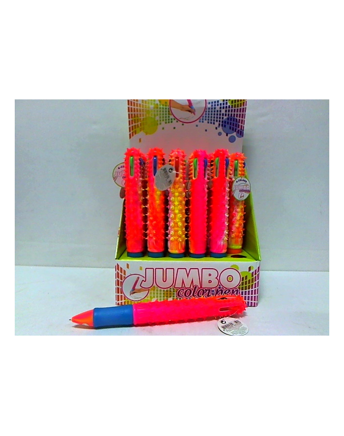 symag-llorens TOI TOYS Jumbo długopis 4-kolory 24szt/disp 46359Z główny