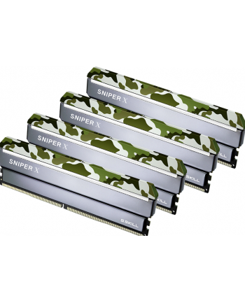 G.Skill DDR4 64 GB 2400-CL17 - Quad-Kit - Classic Camouflage, Sniper X