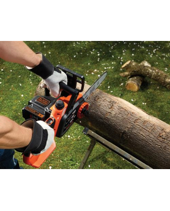 black+decker Black&Decker GKC1825L20 -  kolor:  pomarańczowy /czarny - Elektryczna, litowo-jonowa bateria 2.0 Ah