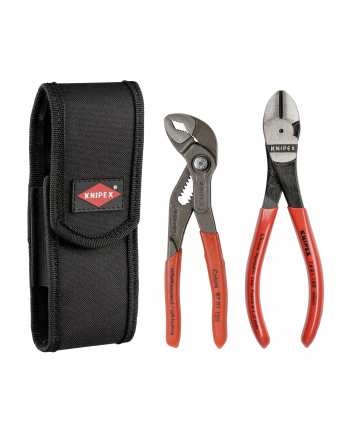 Knipex 002072V02 - czerwony / czarny, w etui, 2-części zestaw