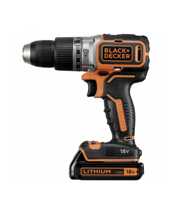 black+decker Black&Decker BL188KB - kolor: czarny / pomarańczowy - case, 2x Li-ion battery 1.5Ah